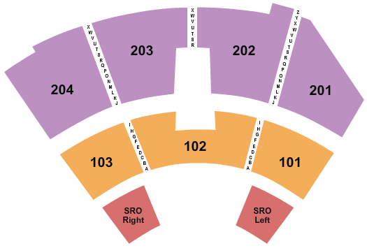 Hard Rock Live - Hard Rock Hotel & Casino Tulsa Seating Chart: End Stage