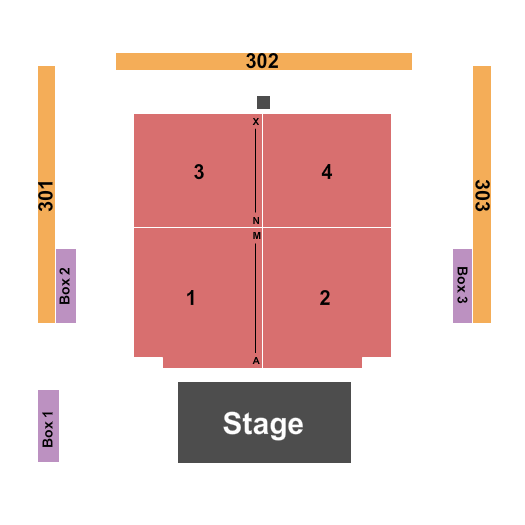 Hard Rock Live - Sacramento Seating Chart: Bingo
