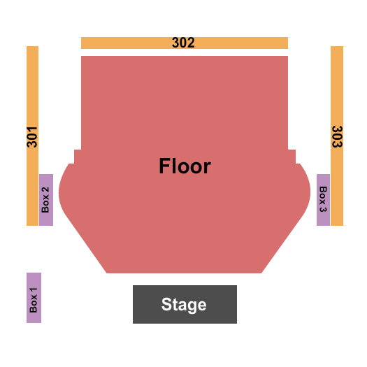 Hard Rock Live - Sacramento Seating Chart: Floor