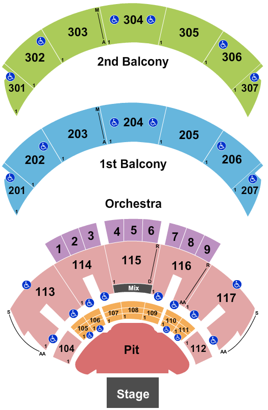 Hard Rock Live At The Seminole Hard Rock Hotel & Casino - Hollywood Seating Chart: Endstage Pit