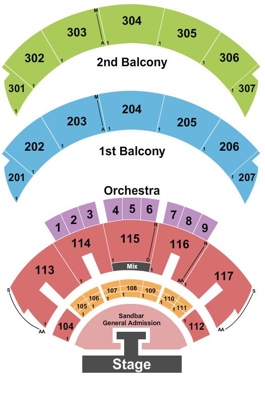 Hard Rock Live At The Seminole Hard Rock Hotel & Casino - Hollywood Seating Chart: Endstage Catwalk