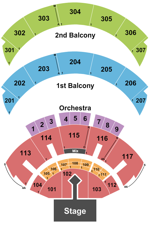 Hard Rock Live At The Seminole Hard Rock Hotel & Casino - Hollywood Seating Chart: For King and Country