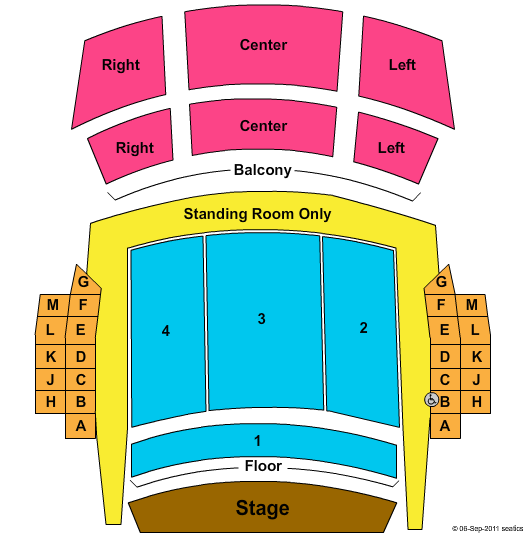 Hard Rock Live Seating Chart