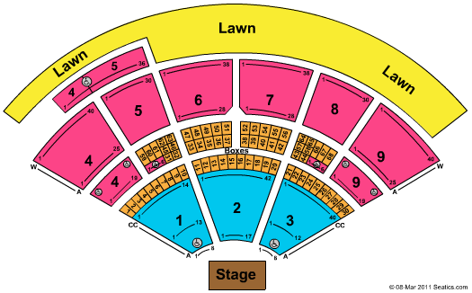 Isleta Amphitheater Seating Chart