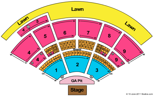 Isleta Amphitheater Seating Chart