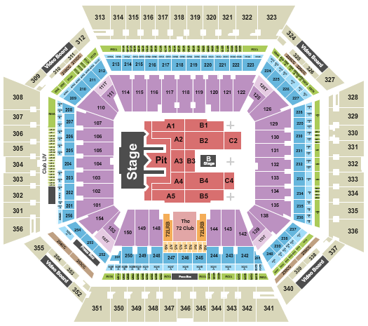 Hard Rock Stadium Seating Chart: Shakira