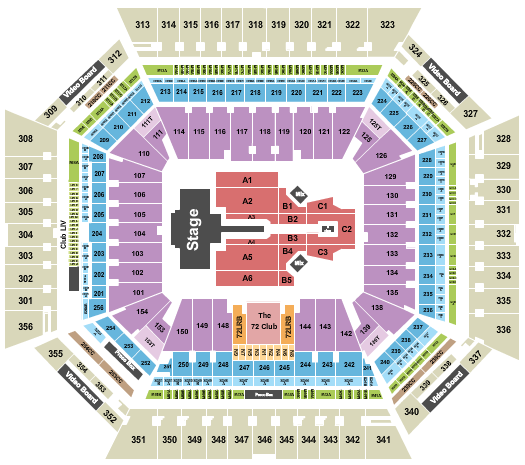 Hard Rock Stadium Seating Chart: Shakira