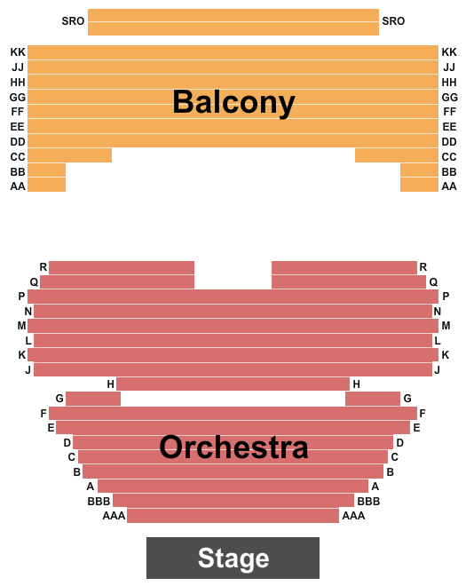 Hardin County Schools Performing Arts Center Seating Chart: Endstage