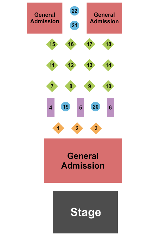 Hardywood Park Craft Brewery Seating Chart: Endstage