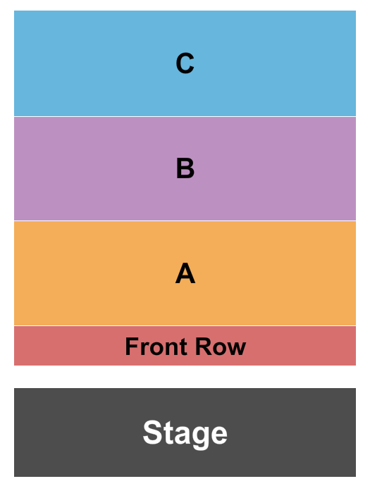 Harold Miossi Hall at Christopher Cohan Performing Arts Center Seating Chart: Candlelight