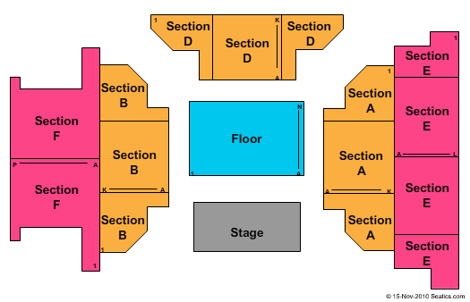 Harrah's Casino Tunica Seating Chart