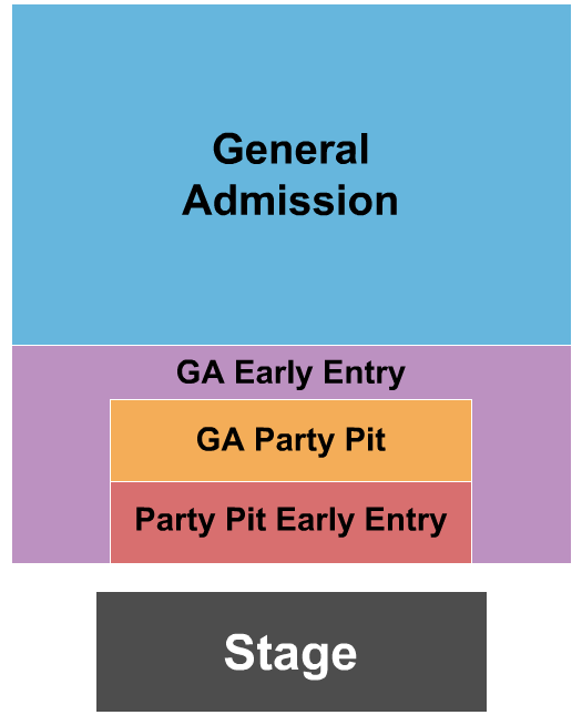 Harrah's Phoenix Ak-Chin Seating Chart: GA/Pit 2