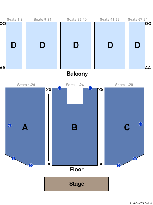 Harrahs Casino Concert Seating Chart Harrahs Casino Concert Seating Chart