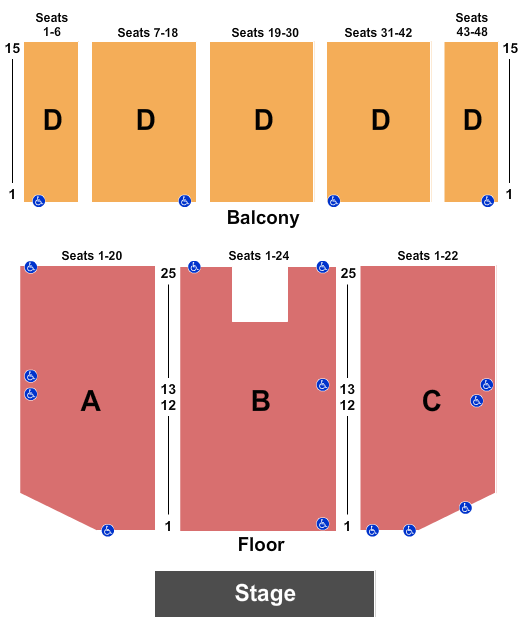Graton Casino Ballroom Seating Chart