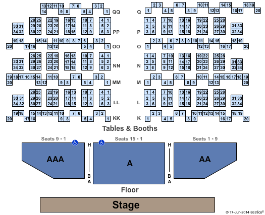 concert venues in las vegas nv concertfix com stratosphere theater seating chart