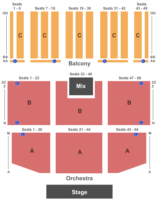 Harrah's Southern California Casino & Resort Seating Chart: Endstage 2