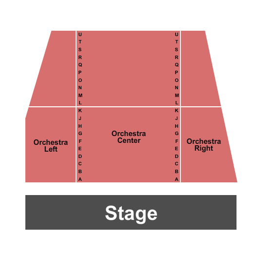 Harris Concert Hall Seating Chart: Endstage