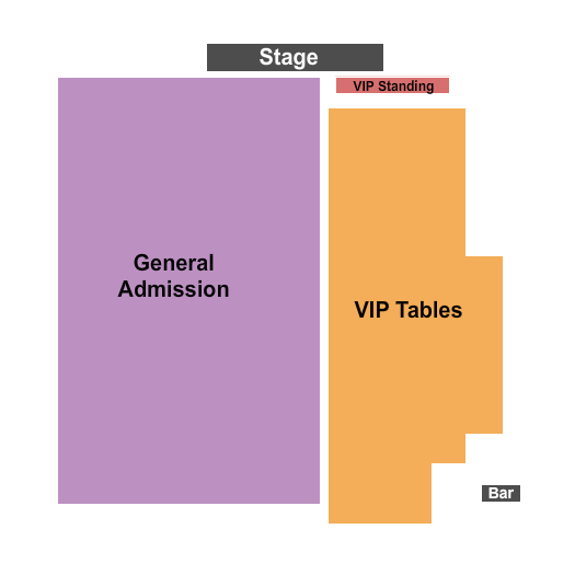 Harris Park - Ontario Seating Chart: GA/VIP/Tables