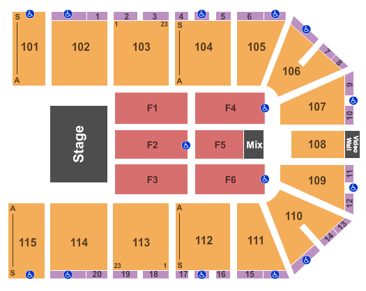 Hartman Arena Seating Chart