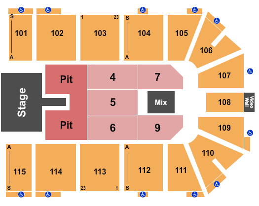 Park City Arena Seating Chart: Parker McCollum