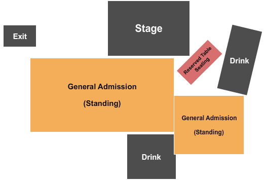 Haute Spot Seating Chart: Sevendust