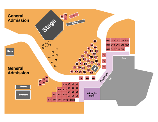 Haute Spot Seating Chart: Tables 3