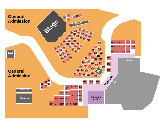 Haute Spot Seating Chart: Tables 4