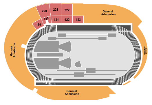 Hayward Field Seating Chart: World Athletics 2