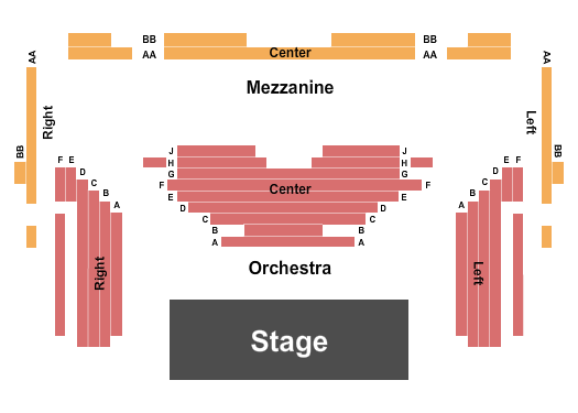 Head Theater at Baltimore Center Stage Seating Chart: Endstage