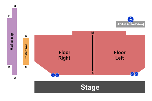 Headliners Music Hall - KY Seating Chart: Reseved 2
