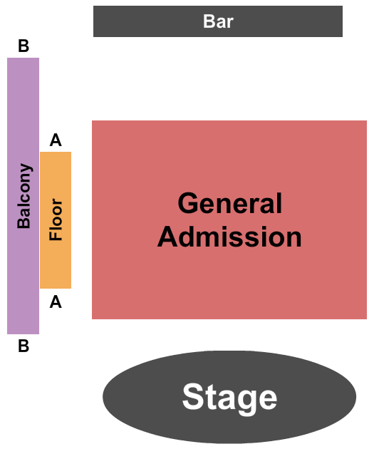 Headliners Music Hall - KY Seating Chart: GA/Balcony