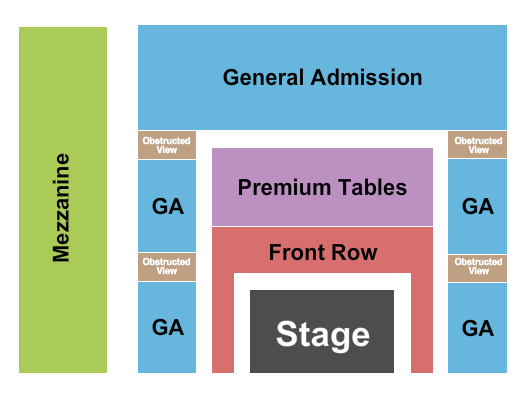 Heath Mainstage At The Den Theatre Seating Chart: Jazz