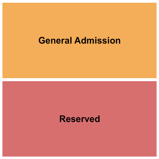 Third Coast Comedy Club Seating Chart: GA & Reserved