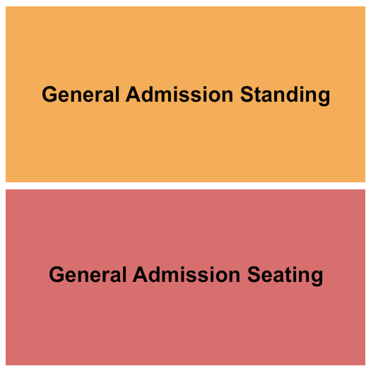 Hellbender by The Orange Peel Seating Chart: GA Standing/GA Seating