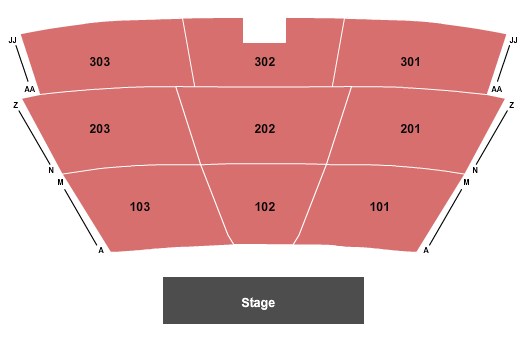 Hempstead Hall at the University of Arkansas Community College at Hope Seating Chart