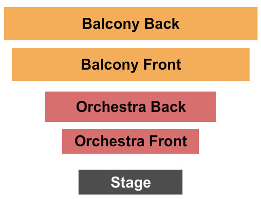 Hendricks Live Seating Chart: Ballet of Lights
