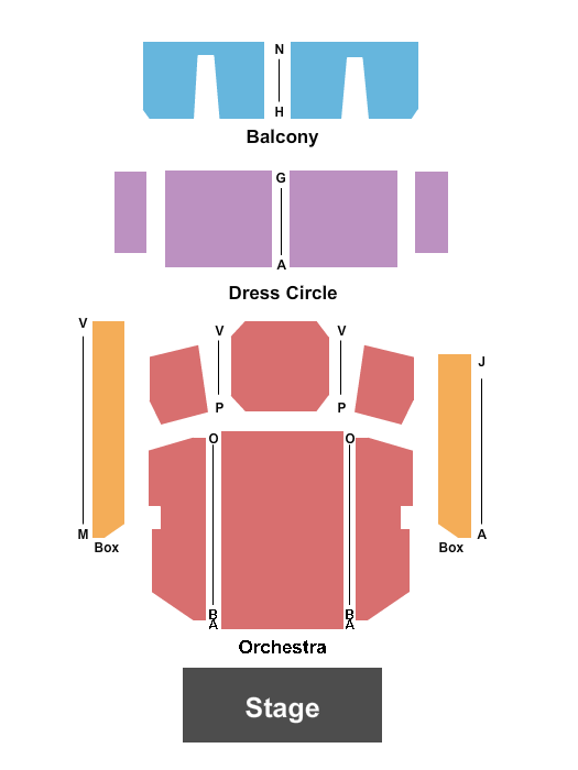 Herbst Theatre Map