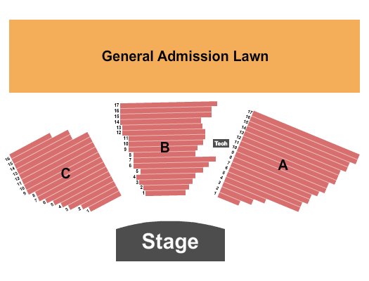 Heritage Park Performance Pavilion Seating Chart: Endstage