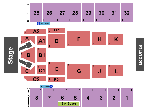 Hersheypark Stadium Seating Chart: Fall Out Boy