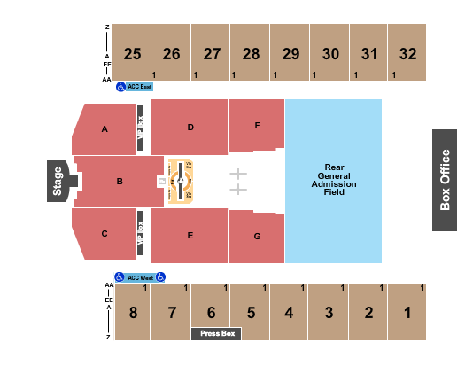 Hersheypark Stadium Seating Chart: Justin Timberlake