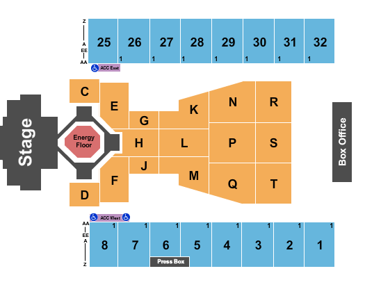 Hersheypark Stadium Seating Chart: Kendrick Lamar