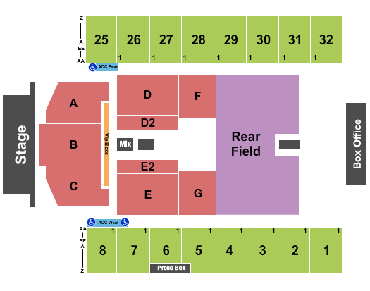 Hersheypark Stadium Seating Chart: Pitbull