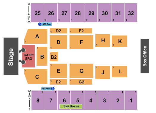 Zac Brown Band In Hershey Tickets Hersheypark Stadium