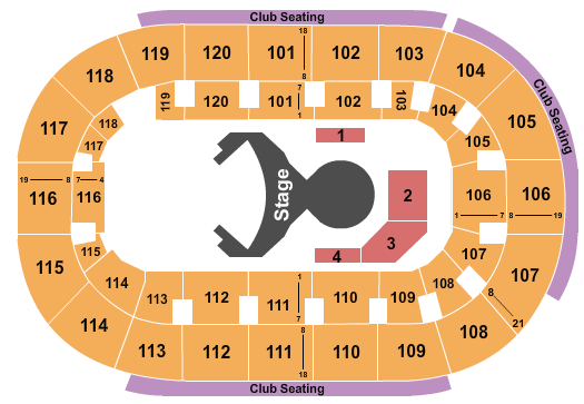 Hertz Arena Seating Chart: Cirque Ovo