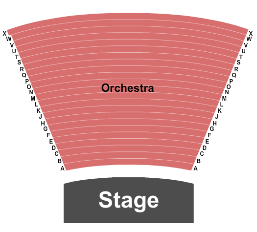 Heymann Performing Arts Center Seating Chart: Endstage No Balc