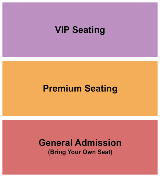 Hidden Rivers Farm Seating Chart: Circus