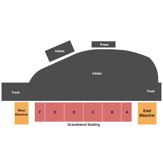 High River Agricultural Society Seating Chart: Rodeo