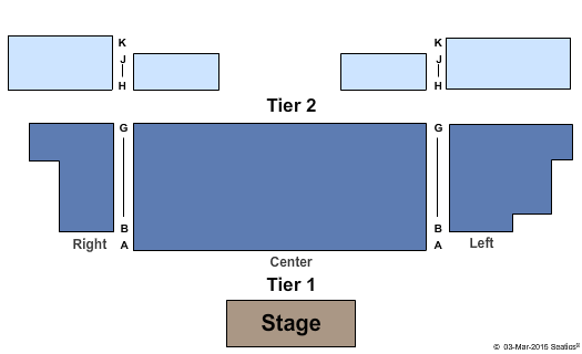Higley Center For The Performing Arts Seating Chart