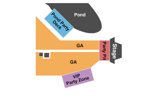 Hilde Performance Center Seating Chart: Endstage Party Pit