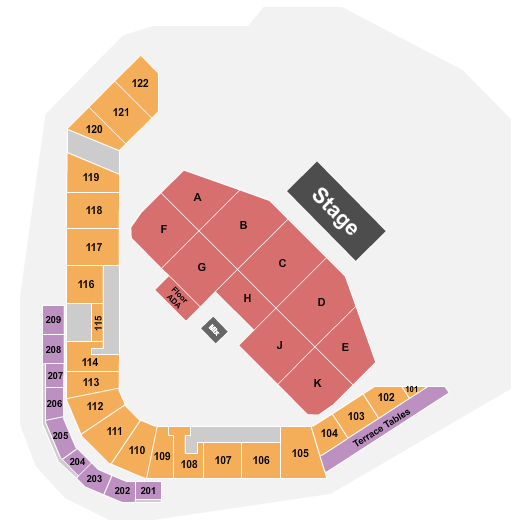Hillsboro Ballpark Seating Chart: Concert